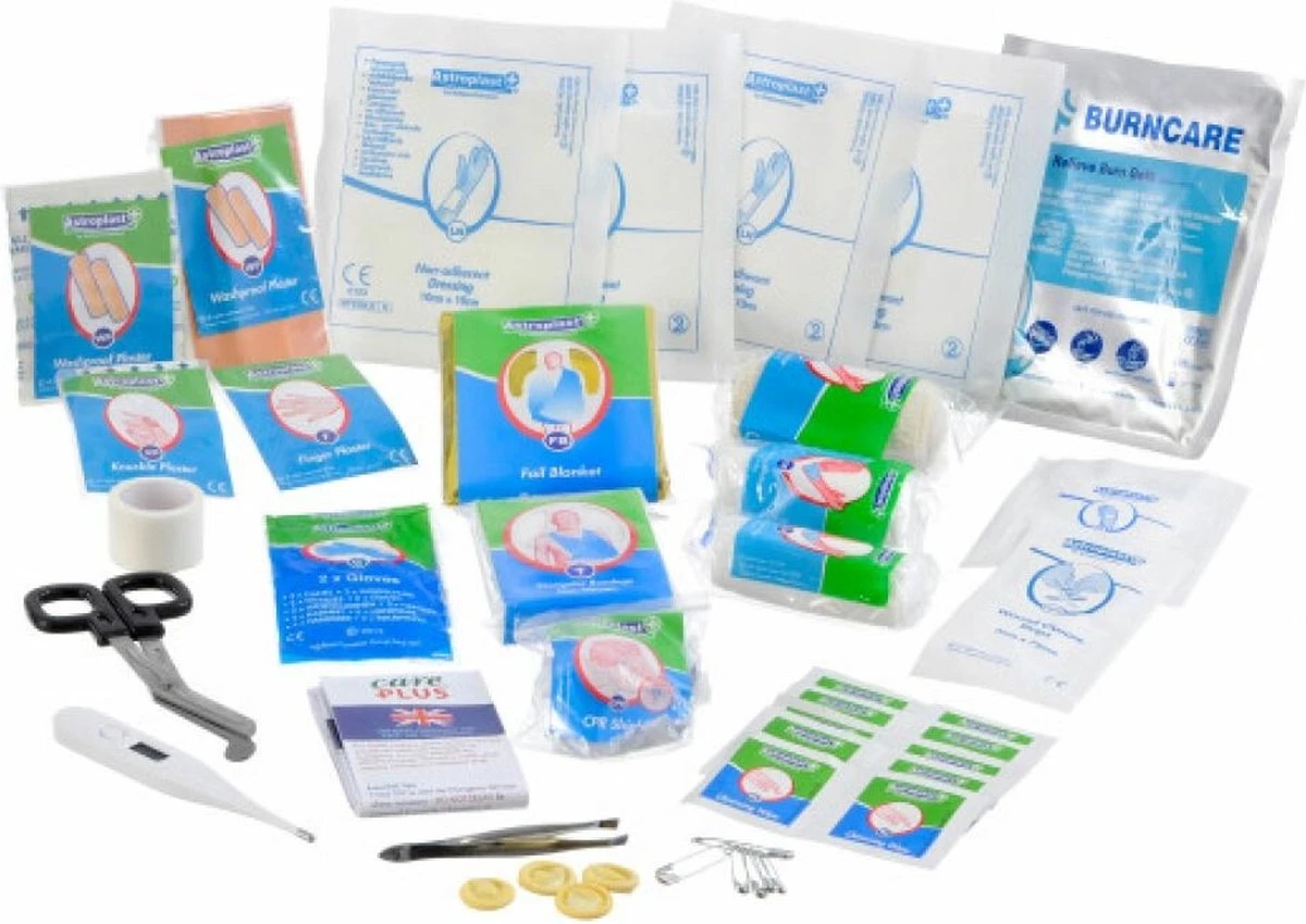 Care Plus EHBO Set - First Aid Kit Waterproof - Ehbo Kit Bevat 72 Items! 2 Care Plus EHBO Set - First Aid Kit Waterproof - Ehbo Kit Bevat 72 Items! - Afbeelding 2