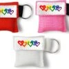 Merkloos 3x Kiss Of Life - Beademingsmasker - Rainbow Love - Assorti