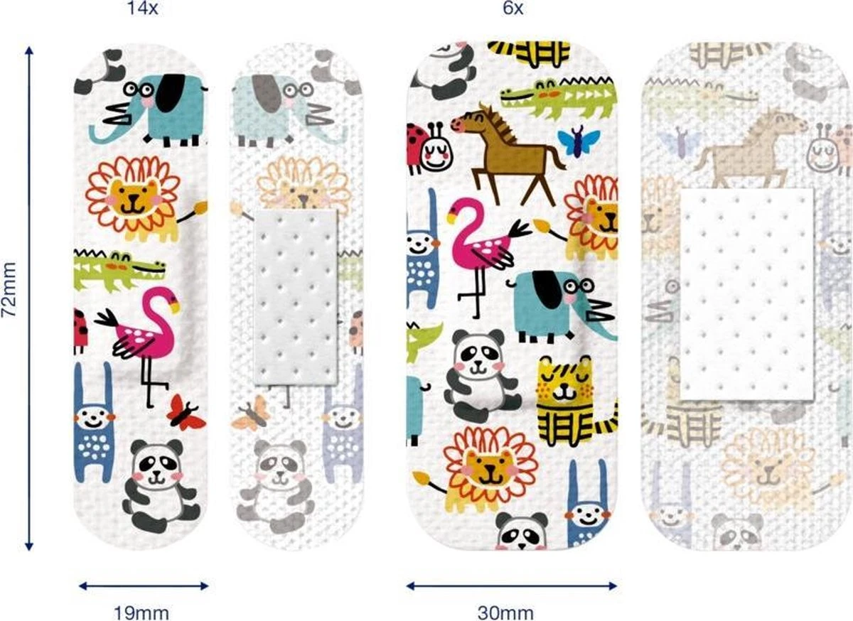 Hansaplast - Sensitive Kids Pleisters - 20 Strips 2 Hansaplast - Sensitive Kids Pleisters - 20 Strips - Afbeelding 2