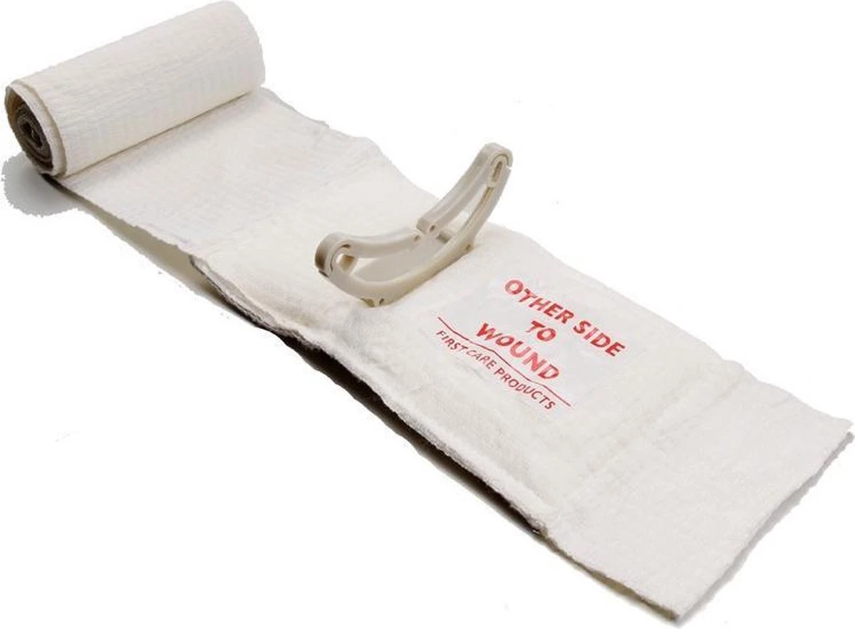 Emergency Bandage 10cm - Traumazwachtel 7 Emergency Bandage 10cm - Traumazwachtel - Afbeelding 7