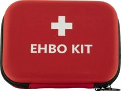EHBO Kit - Voor Onderweg – Op Werk - Licht - Verbanddoos - Reisformaat – 53 Delig – Stevig - Compact - Waterafstotend – In De Auto – Op De Fiets – Outdoor - Op Reis - 16x12x6cm - Eerste Hulp - Pleisters - Ongevallen - First Aid - Verbandkoffer