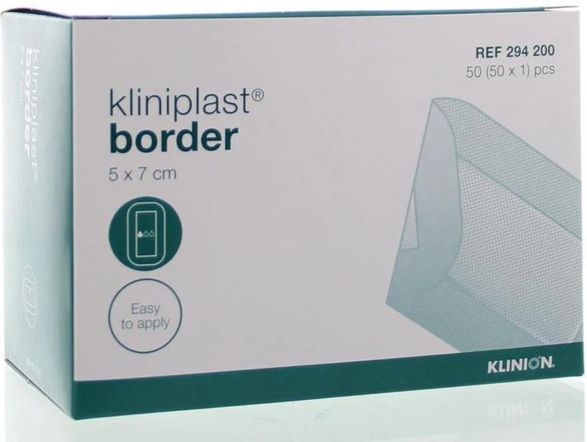 Kliniplast Eilandpleister (5 X 7 Cm) 1 Kliniplast Eilandpleister (5 X 7 Cm)