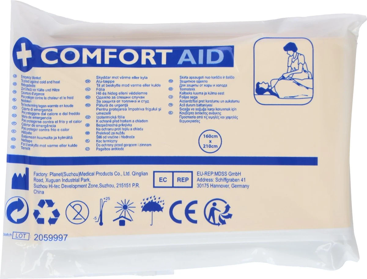Comfort Aid Verbanddoos - 41-delige EHBO-kit - Voor Thuis/Auto/Vakantie 4 Comfort Aid Verbanddoos - 41-delige EHBO-kit - Voor Thuis/Auto/Vakantie - Afbeelding 4