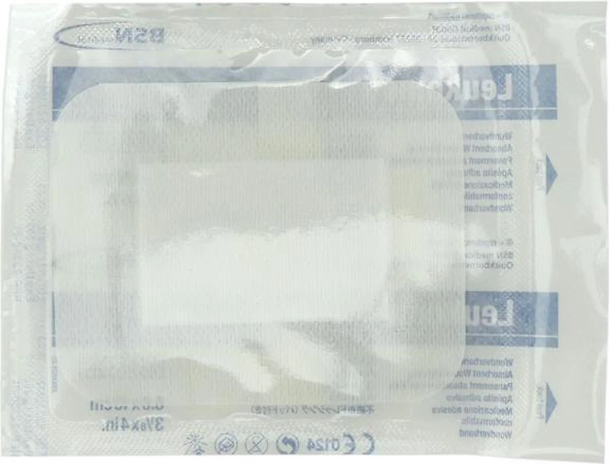 Leukomed Wondpleister - Steriel - 8,0 X 10 Cm - 50 Stuks 2 Leukomed Wondpleister - Steriel - 8,0 X 10 Cm - 50 Stuks - Afbeelding 2