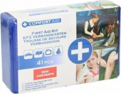 Comfort Aid - Premium EHBO Verband Set - Verbanddoos - 41 Delig - Verbandoos Auto - EHBO Doos