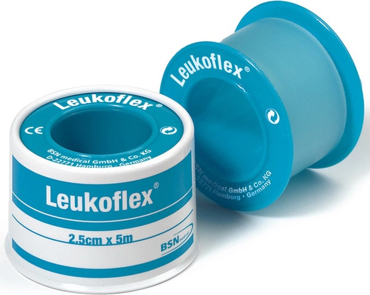 Leukoflex Gevoelige Huid - 5 M X 2.5 Cm - Pleisters 2 Leukoflex Gevoelige Huid - 5 M X 2.5 Cm - Pleisters - Afbeelding 2