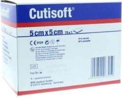 Cutisoft Non-Woven Kompres Steriel 5x5 Cm - 75 St