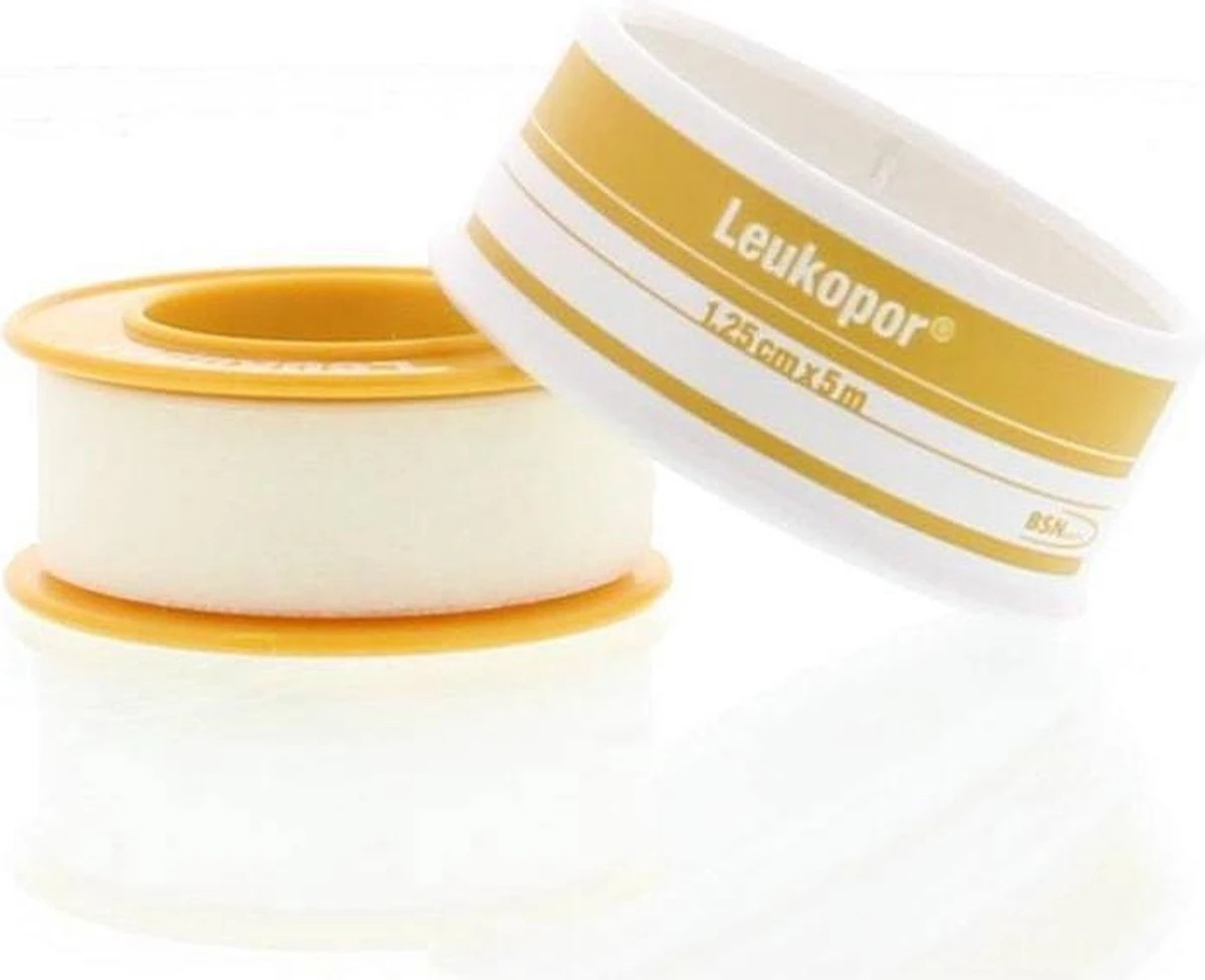 Leukopor Zeer Gevoelige Huid - 5 M X 1.25 Cm - Pleisters 3 Leukopor Zeer Gevoelige Huid - 5 M X 1.25 Cm - Pleisters - Afbeelding 3