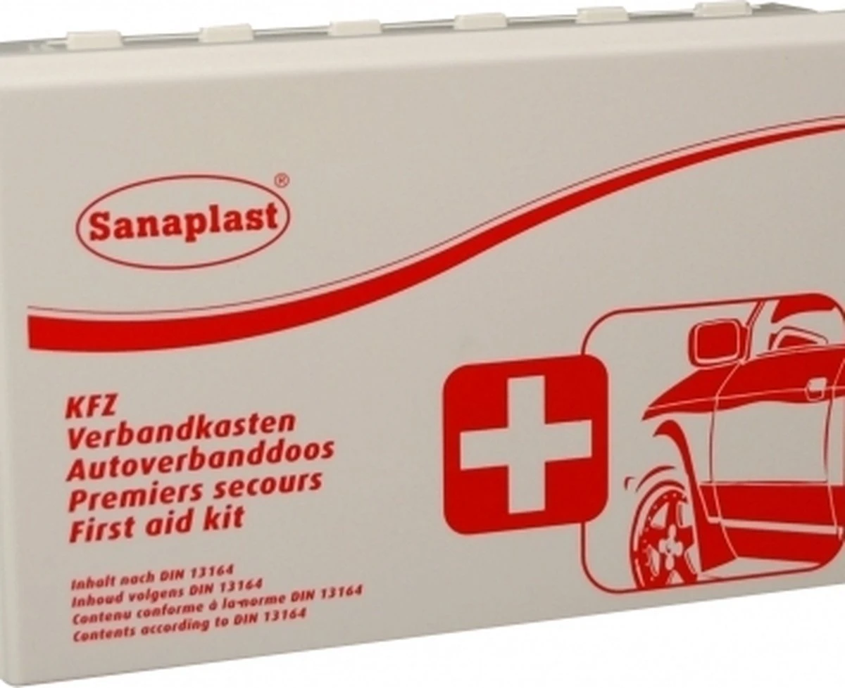 Verbanddoos Auto Internationaal (DIN 13164) 4 Verbanddoos Auto Internationaal (DIN 13164) - Afbeelding 4