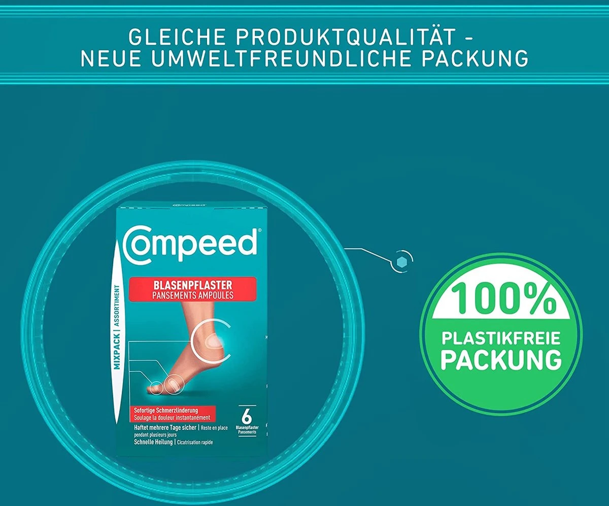 Compeed Blaren Pleisters Medium 6 Stuks 7 Compeed Blaren Pleisters Medium 6 Stuks - Afbeelding 7