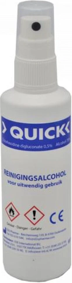Chloorhexidine 0,5% In Alcohol 70% - Desinfectie - Reinigingsvloeistof - 100 Ml Spray