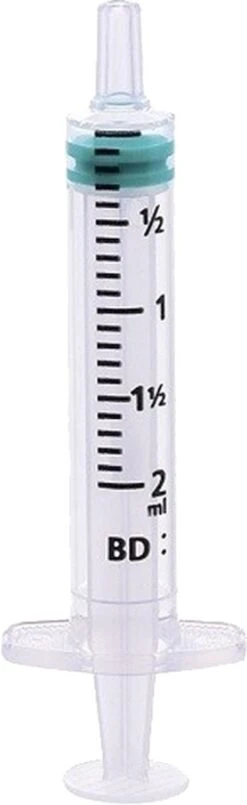 BD Emrald - Spuit 2ml - Leur Slip - Steriel - Per Stuk Verpakt - Per 10