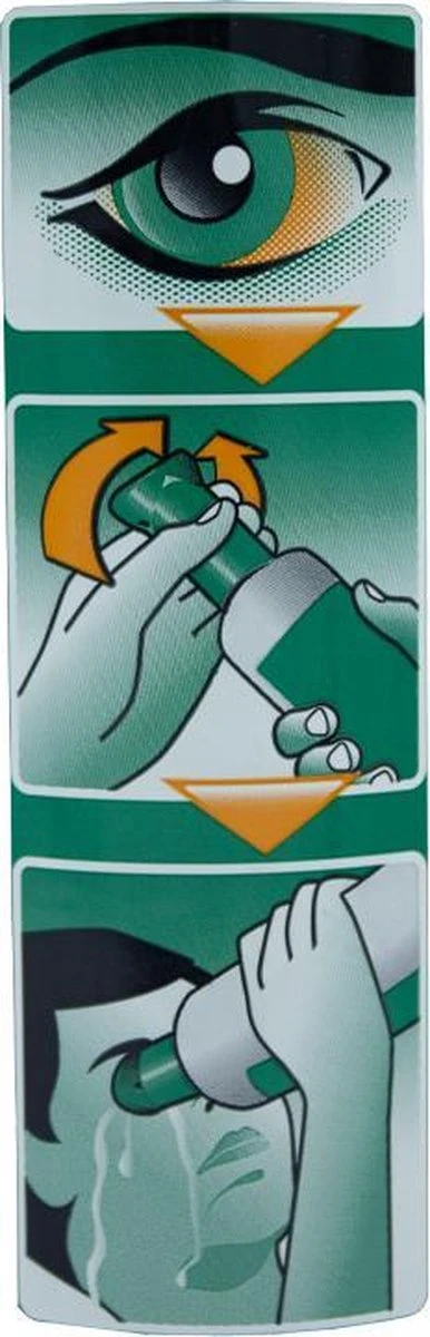 Oogspoelfles Braun 500 Ml - 1 Stuk 2 Oogspoelfles Braun 500 Ml - 1 Stuk - Afbeelding 2