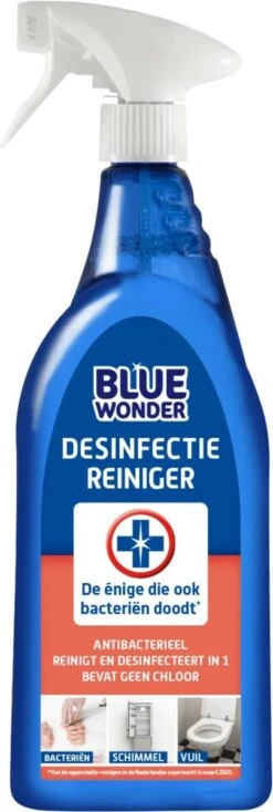 Blue Wonder Desinfectie-reiniger Spray Voordeelverpakking - 6 X 750 Ml Flessen 5 Blue Wonder Desinfectie-reiniger Spray Voordeelverpakking - 6 X 750 Ml Flessen -Winkel Voor Ehbo-Apparatuur 404x1200 1