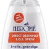 Herome Direct Desinfect Desinfectiespray - Desinfecterende Spray Met 80% Alcohol - Desinfecterende Handgel - 75ml