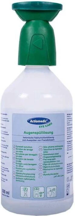 Oogspoelfles - Oogspoeling - 500 Ml Met Sodium Chloride 0,9%