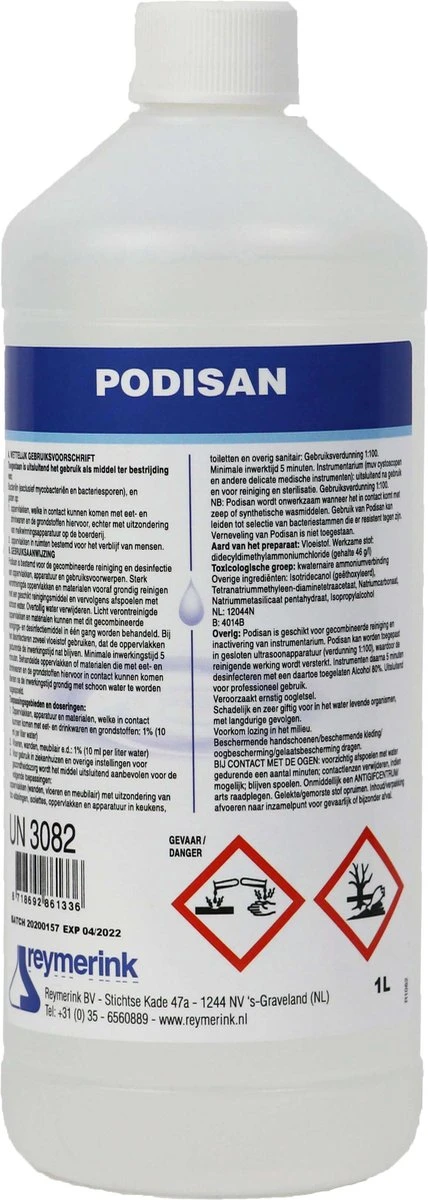 Reymerink Podisan 1000 Ml 2 Reymerink Podisan 1000 Ml - Afbeelding 2