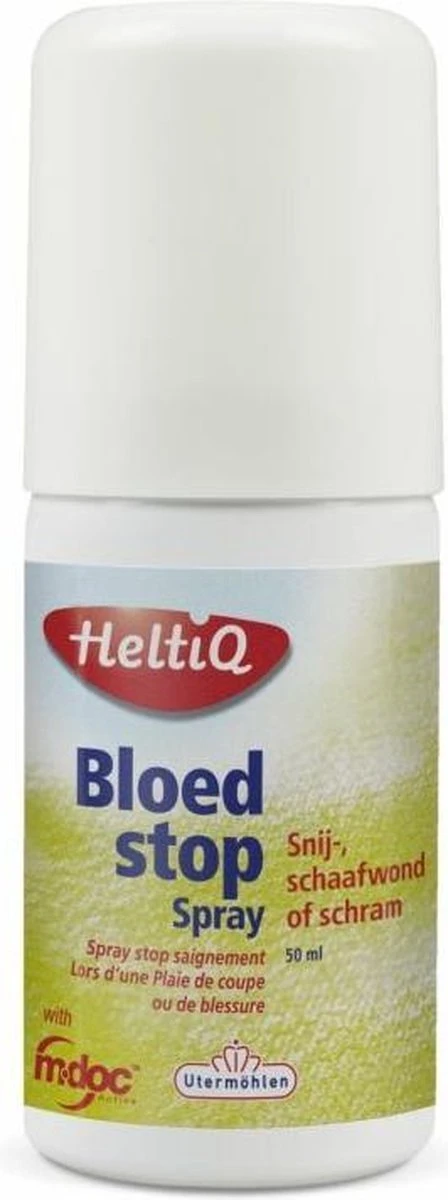 Heltiq Bloedstop Spray - 50 Ml - Wondspray 2 Heltiq Bloedstop Spray - 50 Ml - Wondspray - Afbeelding 2