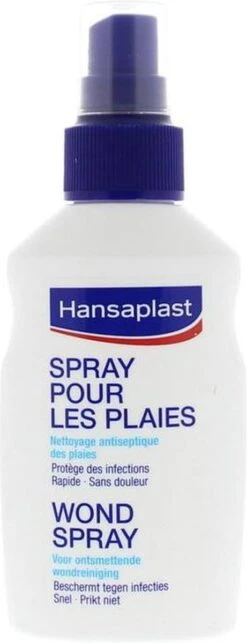 Hansaplast Wondspray Wondreiniging - 100 Ml 15 Hansaplast Wondspray Wondreiniging - 100 Ml -Winkel Voor Ehbo-Apparatuur 461x1200