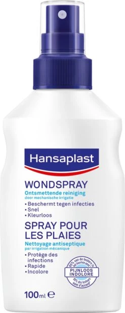 Hansaplast Wondspray Wondreiniging - 100 Ml 14 Hansaplast Wondspray Wondreiniging - 100 Ml -Winkel Voor Ehbo-Apparatuur 481x1200 1