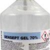 Desinfecterende Handgel Denteck Densept 70%. Verdikte Alcohol Handgel 500ml Met Pompje.