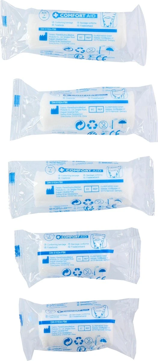 Comfort Aid Verbanddoos - 41-delige EHBO-kit - Voor Thuis/Auto/Vakantie 8 Comfort Aid Verbanddoos - 41-delige EHBO-kit - Voor Thuis/Auto/Vakantie - Afbeelding 8