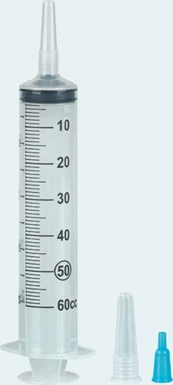 MEDIWARE 50ml Spuit - Extra Lang - Zonder Naald - Doseer Spuit - Per Stuk