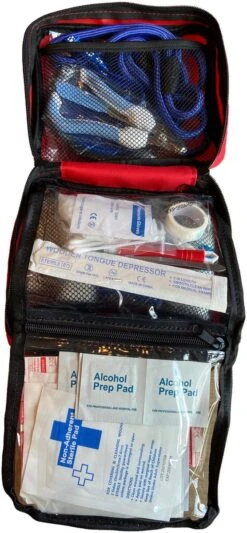 EHBO Koffer - EHBO Huisdier - EHBO Voor Hond En Kat - First Aid Kit - 62-delig - Inclusief Riem En Drinkbak -Winkel Voor Ehbo-Apparatuur 556x1200
