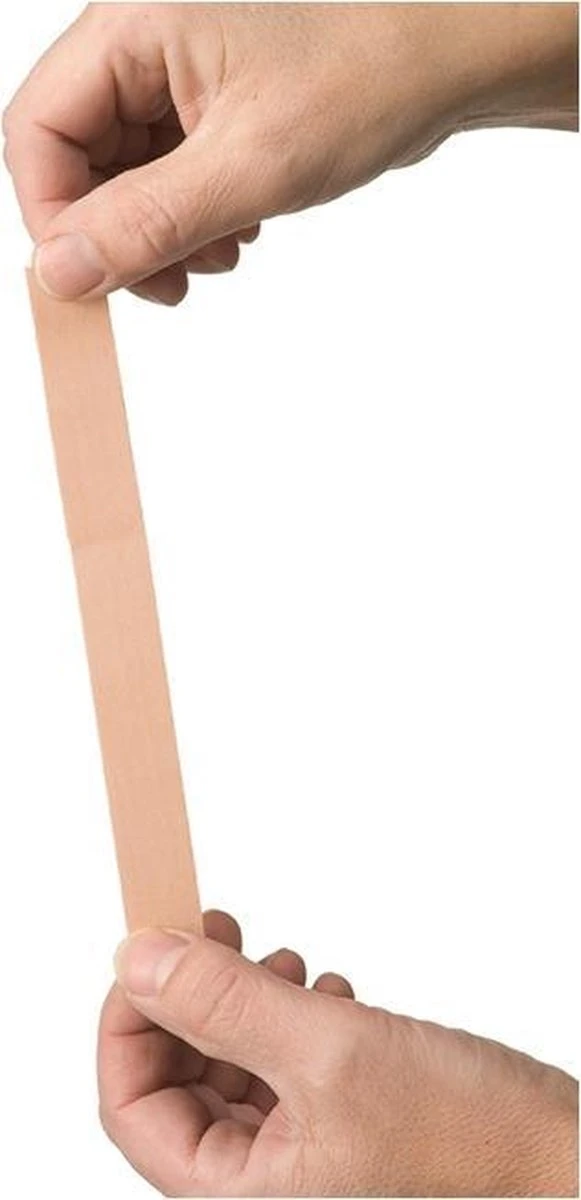 HEKA Plast Textile Elastic Lange Vingerpleister 180 X 20 Mm - 100 Stuks 1 HEKA Plast Textile Elastic Lange Vingerpleister 180 X 20 Mm - 100 Stuks