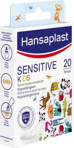 Hansaplast - Sensitive Kids Pleisters - 20 Strips 11 Hansaplast - Sensitive Kids Pleisters - 20 Strips -Winkel Voor Ehbo-Apparatuur 600x1200