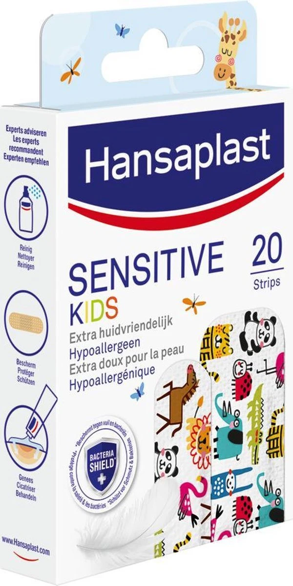 Hansaplast - Sensitive Kids Pleisters - 20 Strips 5 Hansaplast - Sensitive Kids Pleisters - 20 Strips - Afbeelding 5