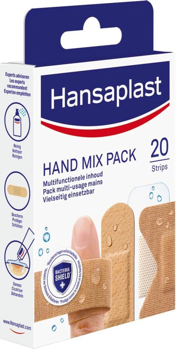 Hansaplast Mix Pack 20 Stuks 5 Hansaplast Mix Pack 20 Stuks - Afbeelding 5