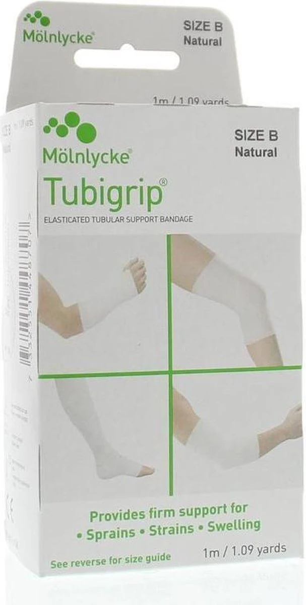 Tubigrip B - Wit - 1 Meter - Verband 1 Tubigrip B - Wit - 1 Meter - Verband