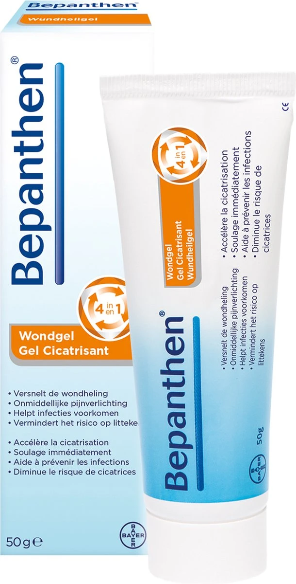 Bepanthen Wondgel - Vegan Hydrogel - Behandeling Van Kleine Wonden Zoals Snijwonden, Schaafwonden Of Brandwonden - 50 Gram 7 Bepanthen Wondgel - Vegan Hydrogel - Behandeling Van Kleine Wonden Zoals Snijwonden, Schaafwonden Of Brandwonden - 50 Gram - Afbeelding 7