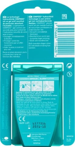 Compeed Blarenpleisters Medium Hiel - Voor Grote Blaren Aan De Hiel - Voetverzorging - 10 Stuks 8 Compeed Blarenpleisters Medium Hiel - Voor Grote Blaren Aan De Hiel - Voetverzorging - 10 Stuks -Winkel Voor Ehbo-Apparatuur 615x1200
