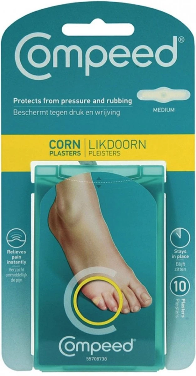 Compeed Medium - 10 Stuks - Likdoornpleisters 2 Compeed Medium - 10 Stuks - Likdoornpleisters - Afbeelding 2