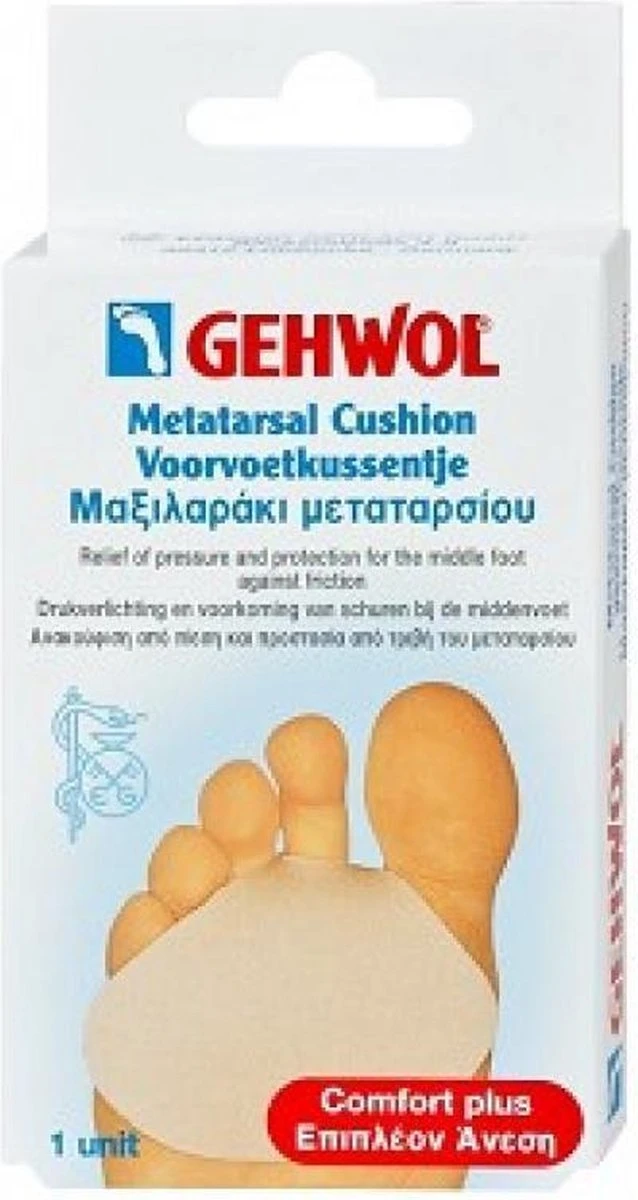 Gehwol Voorvoet Kussentje ( Anti-Druk ) 1 Gehwol Voorvoet Kussentje ( Anti-Druk )