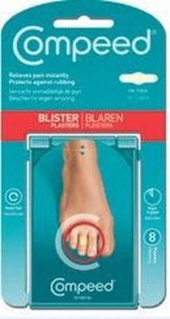Compeed Op Tenen - 8 St - Blarenpleisters -Winkel Voor Ehbo-Apparatuur 641x1200