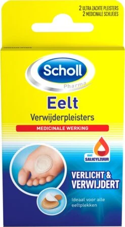 Scholl Eelt Verwijderpleister - Eeltpleisters - 4 Stuks