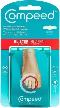 Compeed Op Tenen - 8 St - Blarenpleisters -Winkel Voor Ehbo-Apparatuur 665x1200