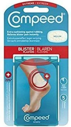 Compeed Blaren Pleisters Medium Extreem 5 Stuks