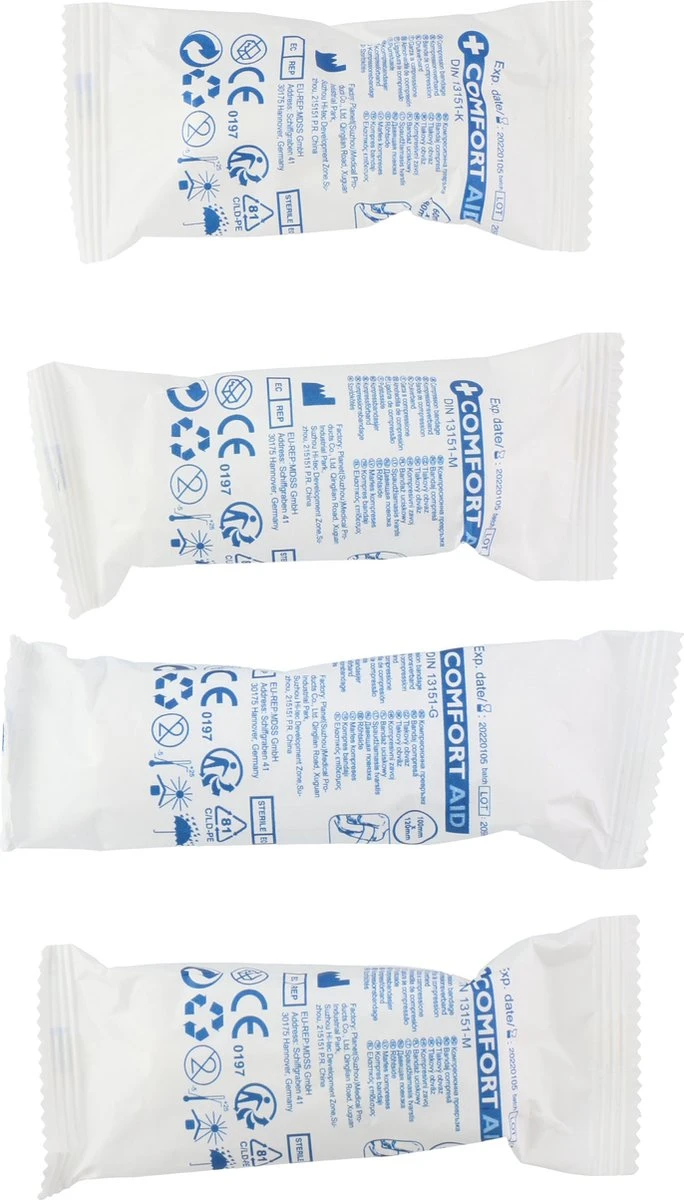 Comfort Aid Verbanddoos - 41-delige EHBO-kit - Voor Thuis/Auto/Vakantie 7 Comfort Aid Verbanddoos - 41-delige EHBO-kit - Voor Thuis/Auto/Vakantie - Afbeelding 7