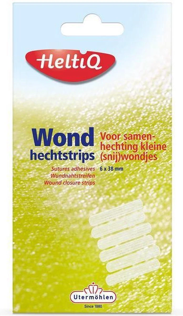 HeltiQ Wondhechtstrips 12 Stuks 2 HeltiQ Wondhechtstrips 12 Stuks - Afbeelding 2