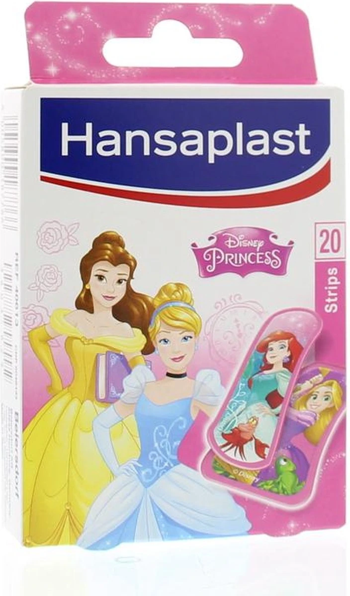 Hansaplast Princess Pleisters - 20 Strips 4 Hansaplast Princess Pleisters - 20 Strips - Afbeelding 4
