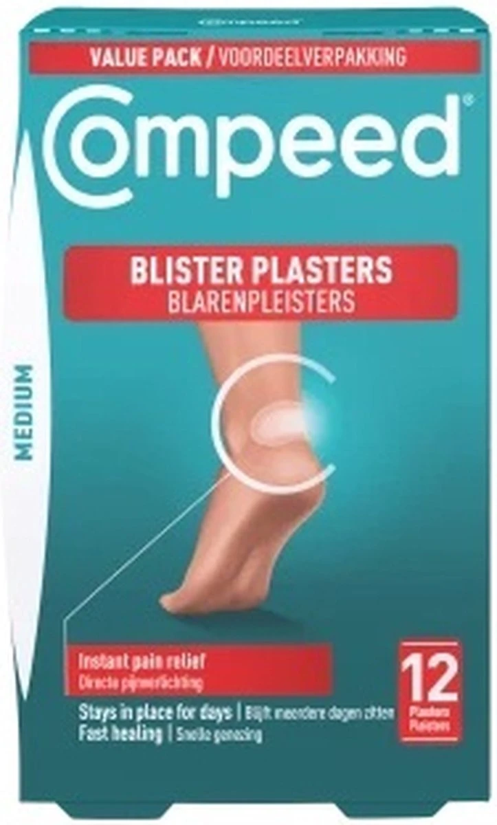 Compeed Blarenpleisters Medium 12ST 3 Compeed Blarenpleisters Medium 12ST - Afbeelding 3