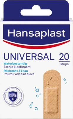 Hansaplast Universal Pleisters - 20 Strips 14 Hansaplast Universal Pleisters - 20 Strips -Winkel Voor Ehbo-Apparatuur 738x1200