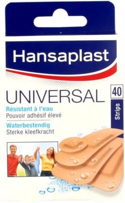 Hansaplast Universal Pleisters - 40 Strips 24 Hansaplast Universal Pleisters - 40 Strips -Winkel Voor Ehbo-Apparatuur 739x1200