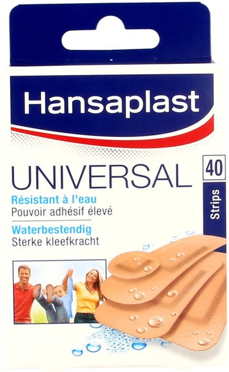 Hansaplast Universal Pleisters - 40 Strips 12 Hansaplast Universal Pleisters - 40 Strips - Afbeelding 12
