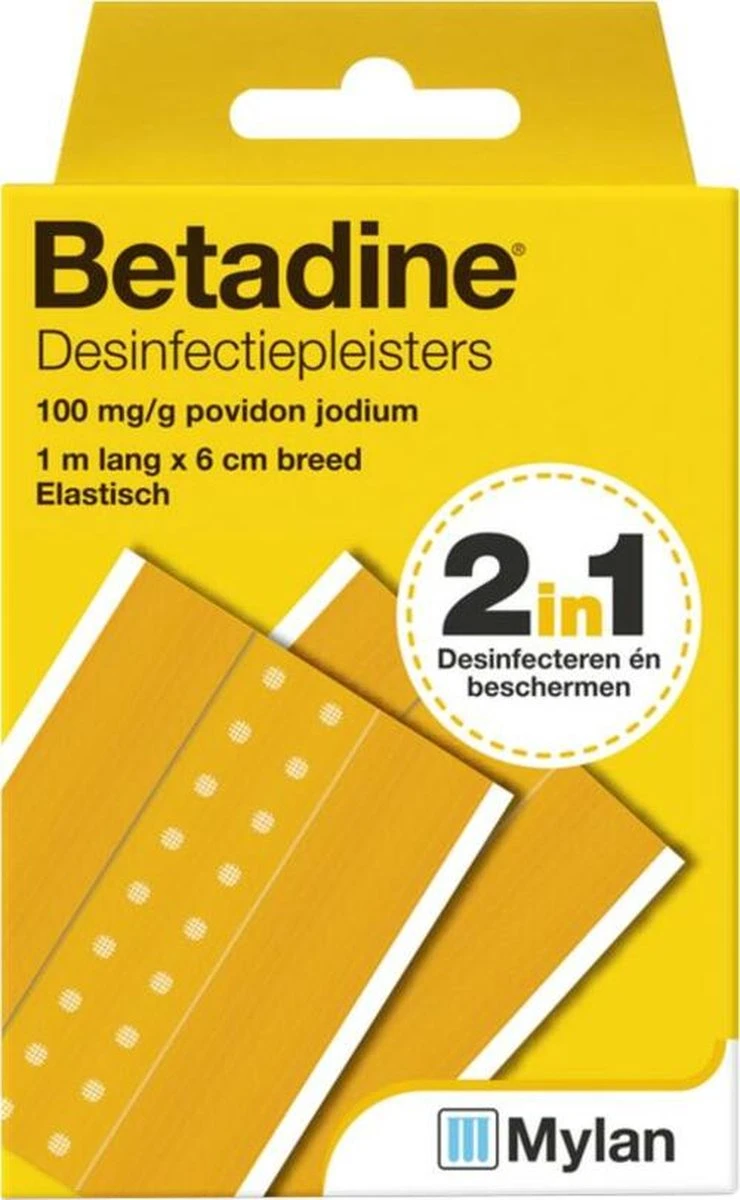 Betadine Desinfect - Pleisters 4 Betadine Desinfect - Pleisters - Afbeelding 4