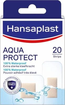 Hansaplast Aqua Protect Pleisters Waterdicht - 20 Stuk -Winkel Voor Ehbo-Apparatuur 741x1200 1